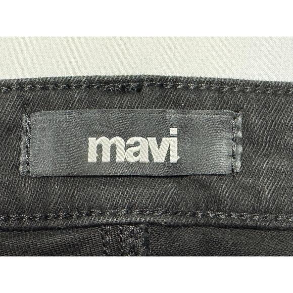 Mavi Jeans Men's Jake Slim Leg Black Denim Jeans - Size 39x31 - Picture 4 of 5